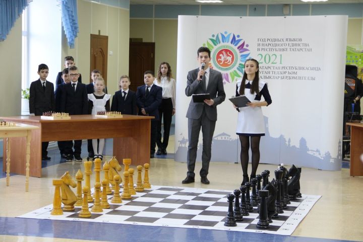 В Елабужской школе появилась шахматная зона
