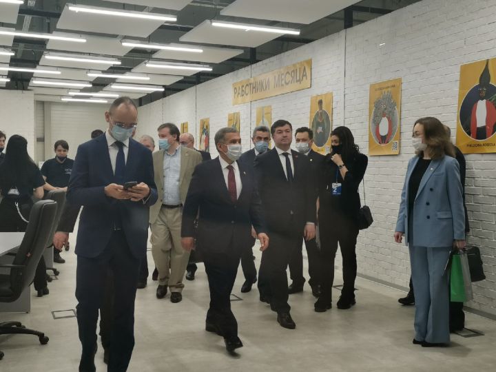 Президент Республики открыл в Елабужском районе образовательный центр "Алабуга Политех"