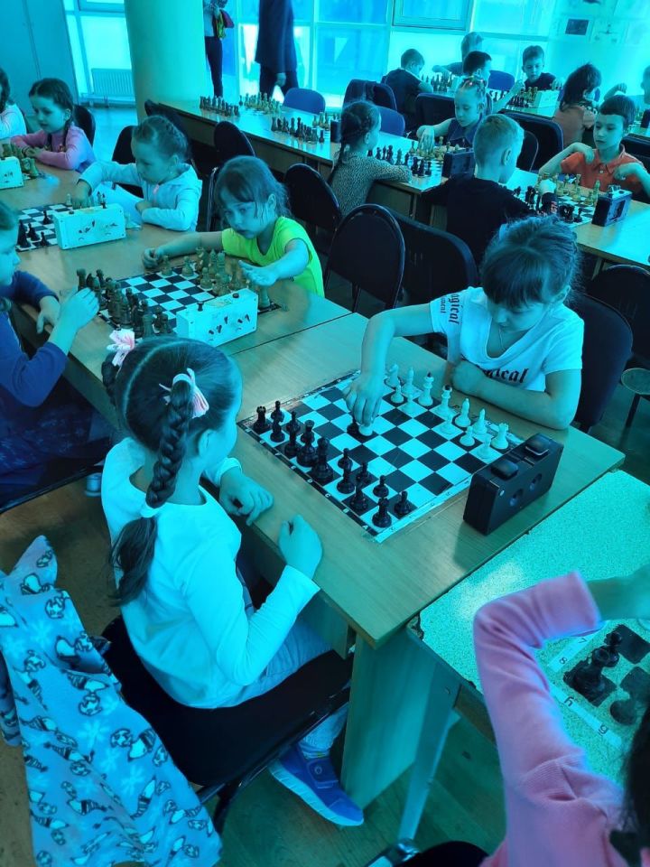 В Елабуге прошел шахматный турнир среди дошкольников