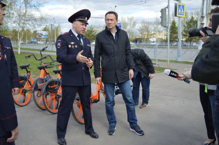 Глава ГИБДД РТ посетил Альметьевск с рабочим визитом