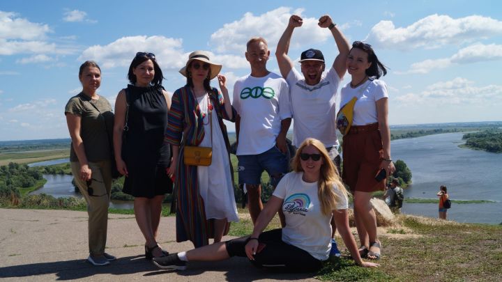 Команда блогеров из Уфы побывала с дружественным визитом в Елабуге
