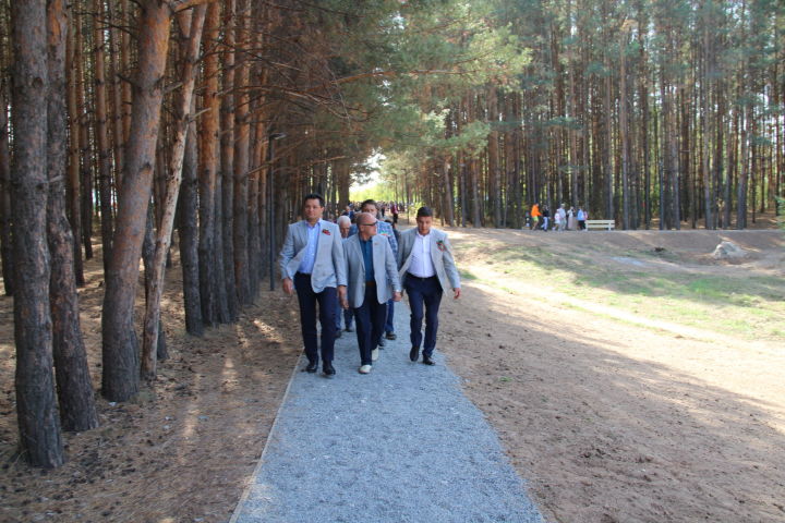 В Елабуге состоялось открытие Георгиевского парка