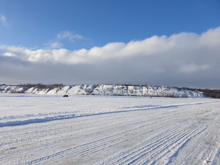 В Елабужском районе закрыли ледовую переправу