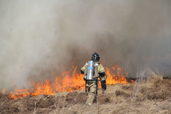 В Елабужском районе произошло 196 пожаров за год