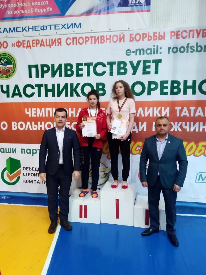Елабужанка победила на Чемпионате РТ по вольной борьбе