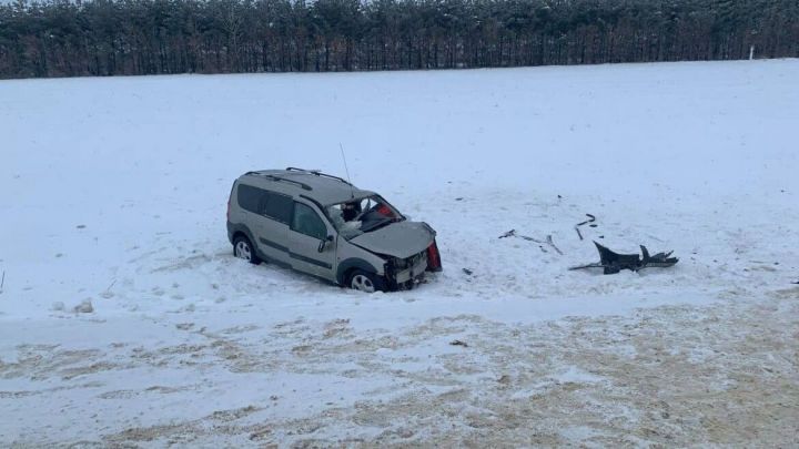 В Татарстане в ДТП скончалась женщина-водитель