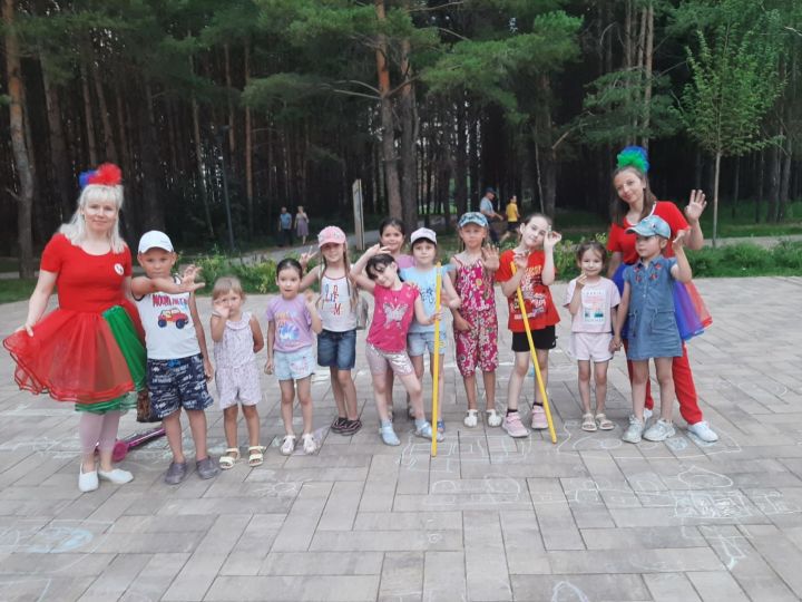 В Георгиевском парке Елабуги прошел праздник для детей