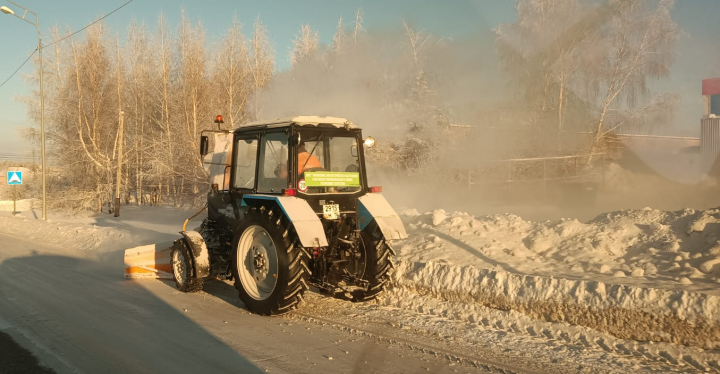 УК «Домуправ-3» информирует: график уборки снега во дворах Елабуги