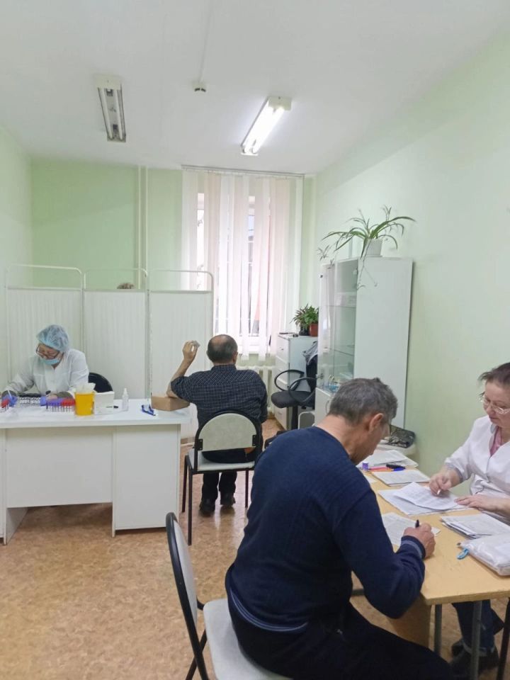 В Елабуге работает выездной формат диспансеризации