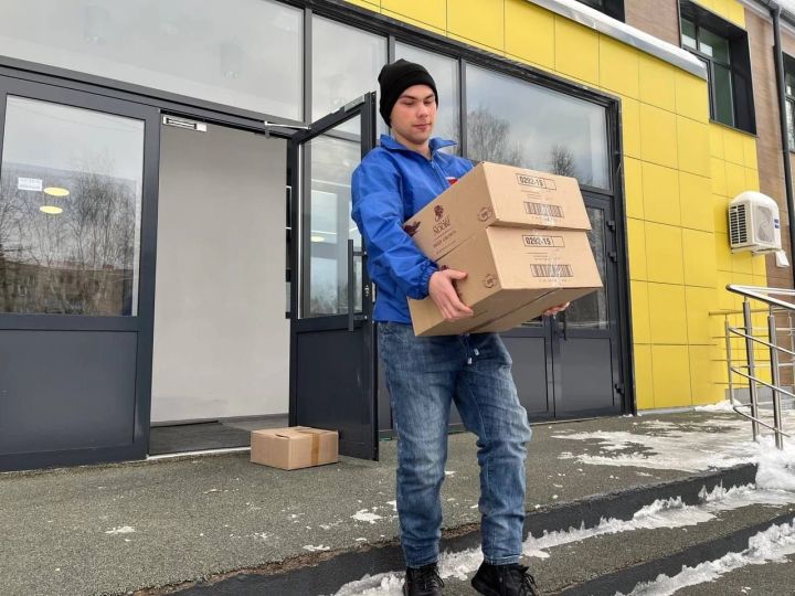 В Елабуге продолжается сбор гуманитарной помощи для мирных жителей освобожденных территорий