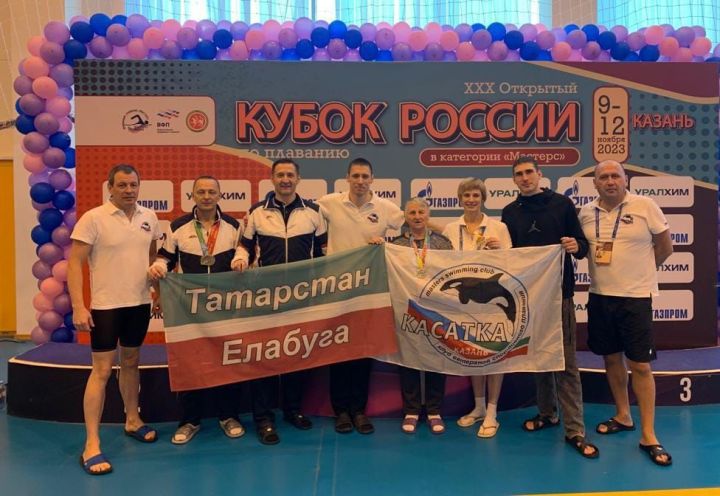 Елабужские пловцы вернулись с призовыми местами