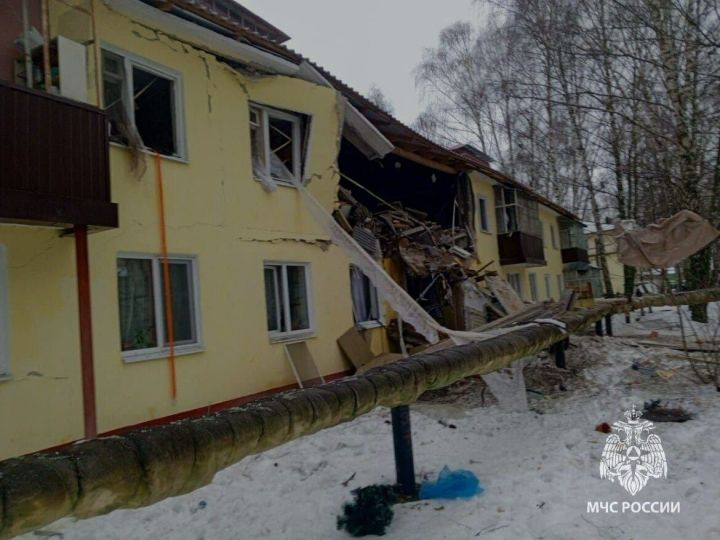 В Зеленодольском районе Татарстана в жилом доме взорвался газ