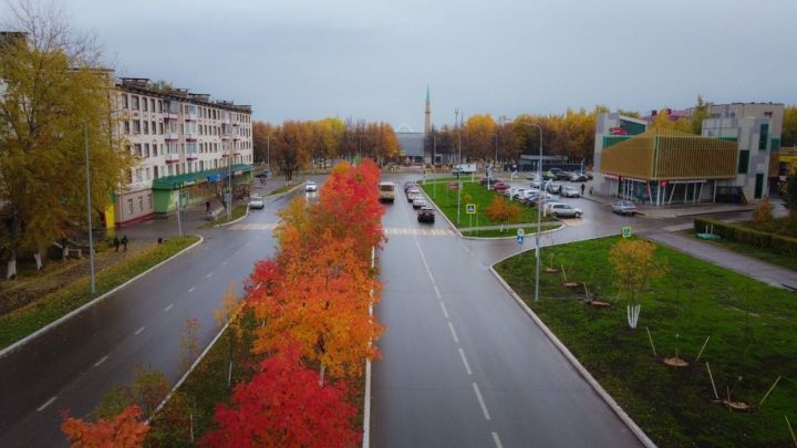 В Елабуге продолжится благоустройство проспекта Мира