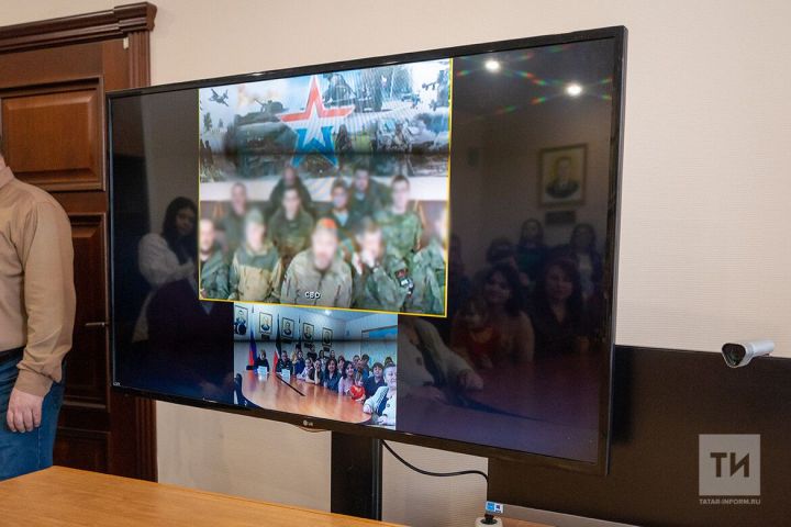 В Казани провели телемост для родственников мобилизованных татарстанцев