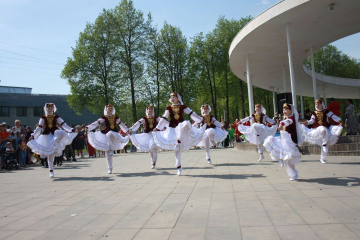 Елабужане отметили День весны и труда