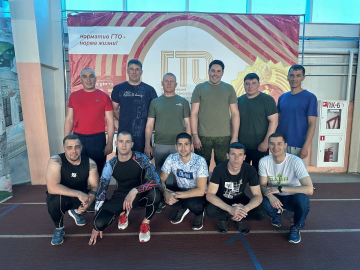 Елабужские спасатели присоединились к сдаче ГТО