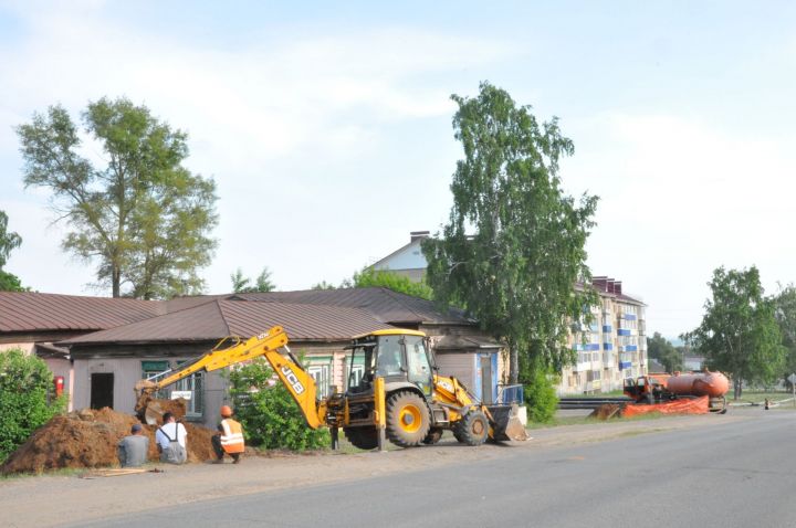 В нижней части Елабуги началась реконструкция ветки водовода