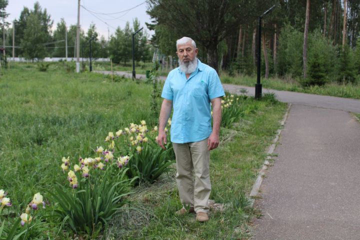 Экзотическая катальпа, розы, барбарис, черешни: неравнодушный елабужанин разбил в городе сад