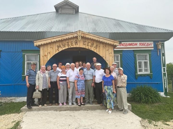 Совет ветеранов Елабужского района посетили сельские поселения
