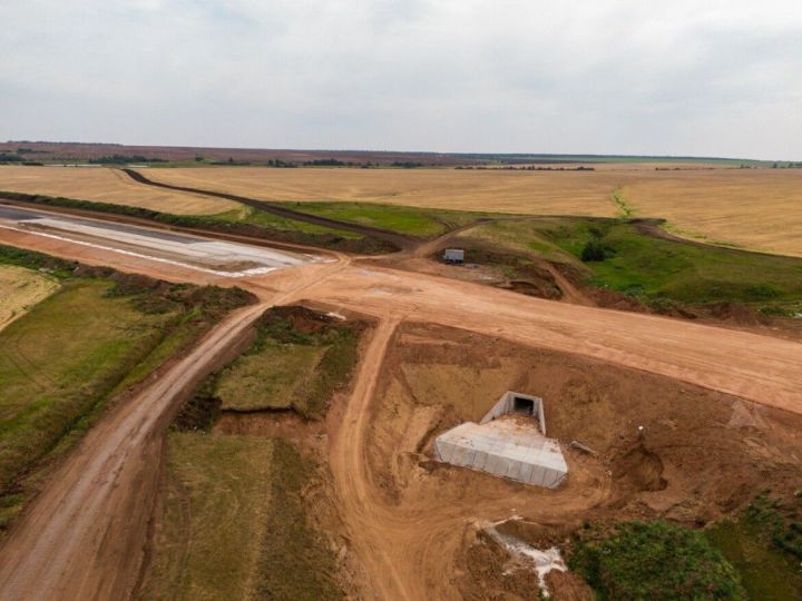 На обходе Нижнекамска и Набережных Челнов устроено более 70% водопропускных труб
