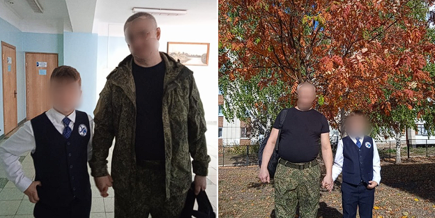 В Елабуге приехавший в отпуск боец СВО пришел в школу к сыну
