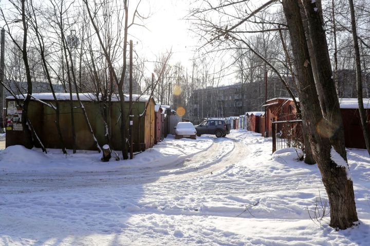 Елабужан просят привести в порядок гаражи, иначе их демонтируют