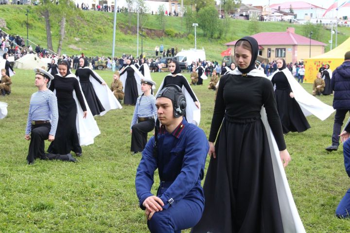 В Елабуге день Победы посетили более 5-ти тысяч человек