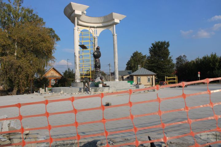 В Елабуге реконструируют сквер им.М.Цветаевой и мемориал у Вечного огня