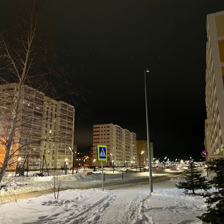 В Елабуге утром уличное освещение будет работать дольше