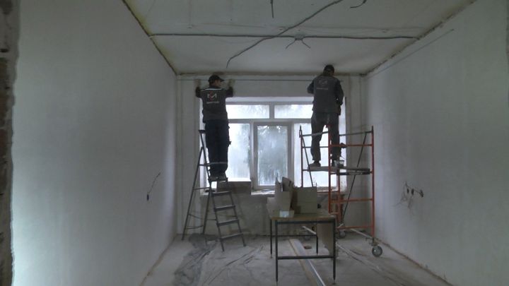 В Мортовской участковой больнице Елабужского района идет капитальный ремонт
