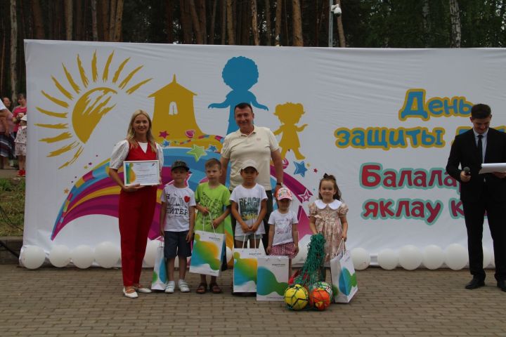 В Елабуге ярко и весело прошел День защиты детей