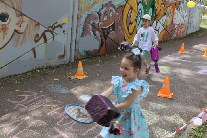 В Елабуге ярко и весело прошел День защиты детей