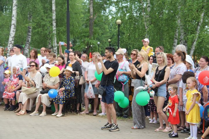 В Елабуге ярко и весело прошел День защиты детей