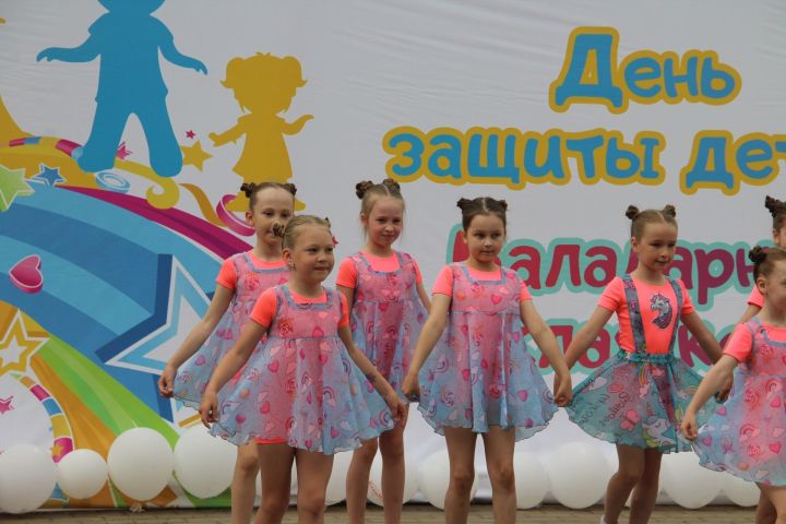 В Елабуге ярко и весело прошел День защиты детей