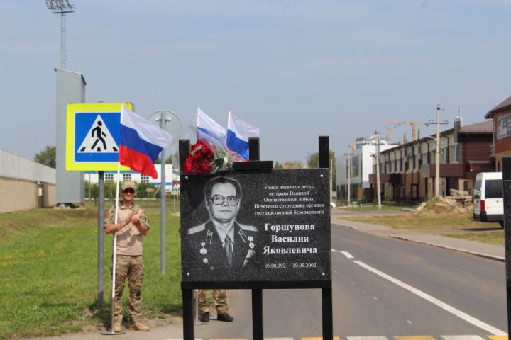 В Елабуге появилась новая улица в честь Василия Горшунова