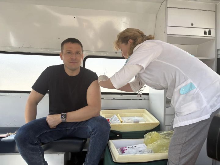На фестивале «Пир в мир» гости смогли сделать прививку от гриппа