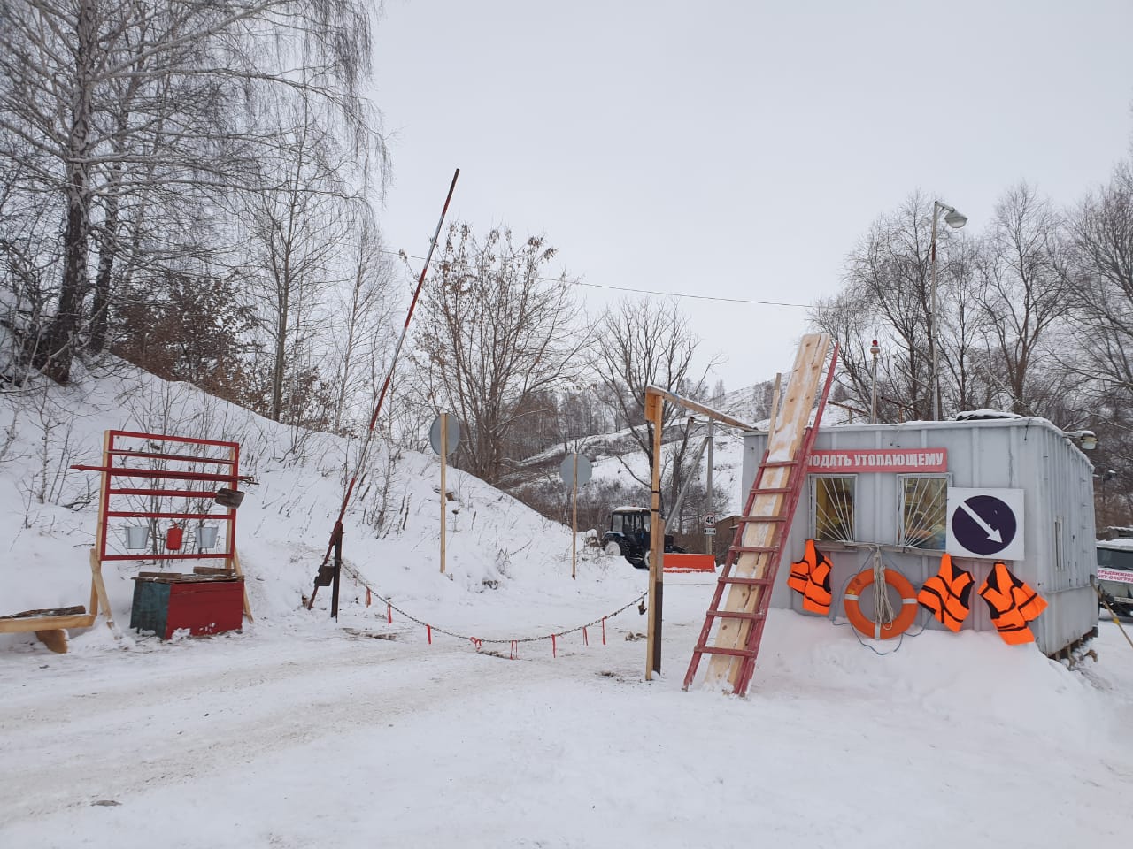 Нижнекамск через переправу