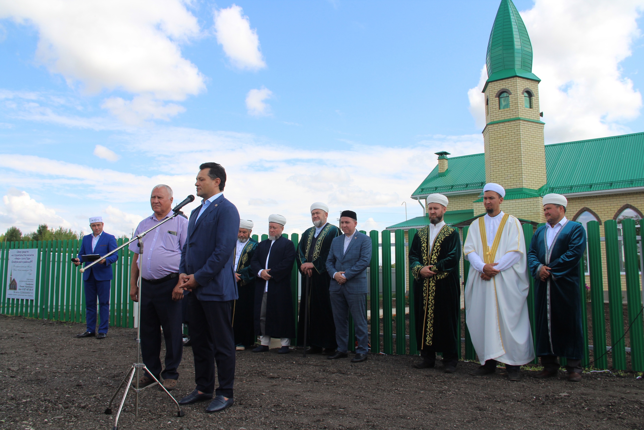 В Елабужском районе открылась новая мечеть