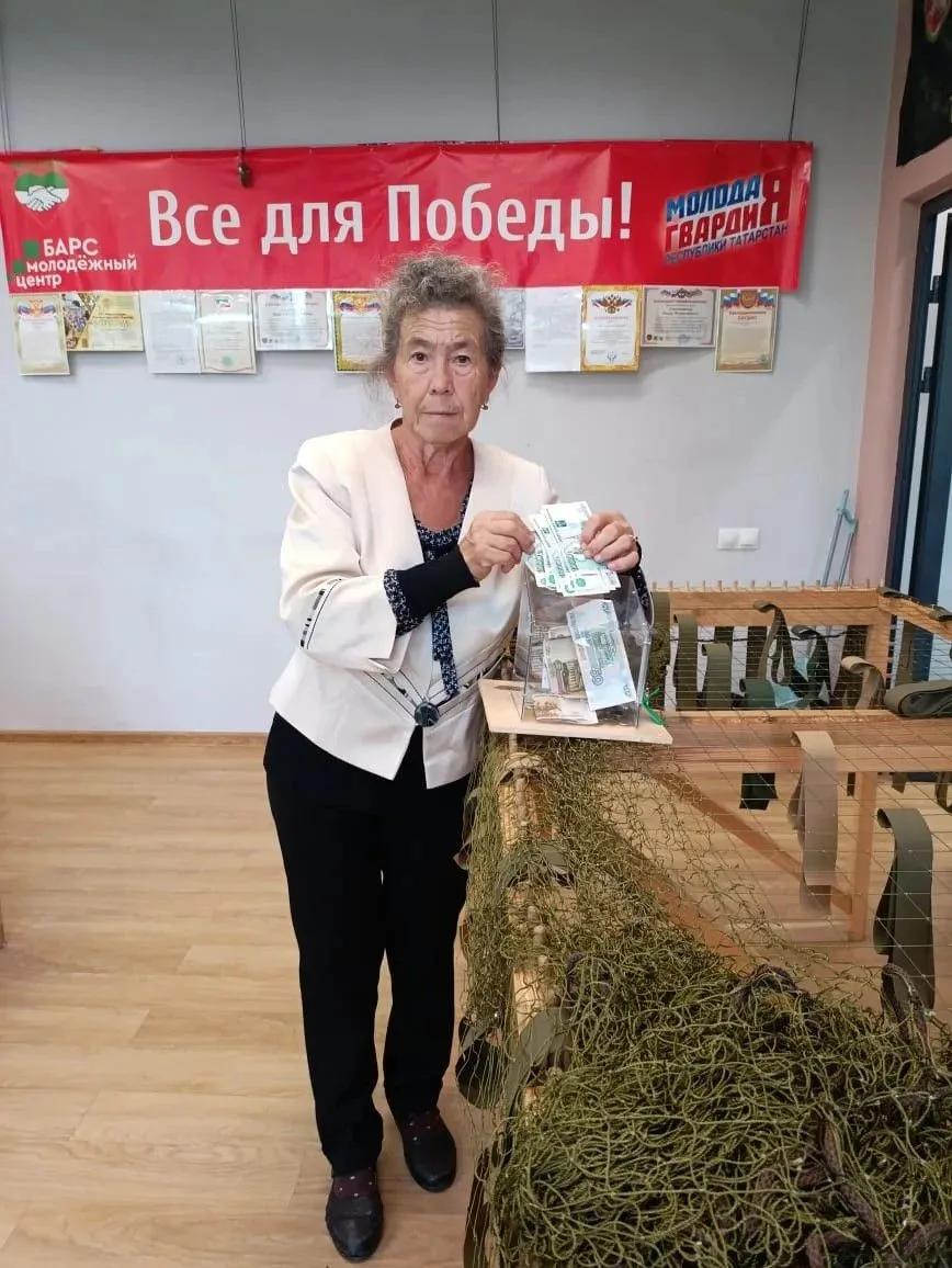 «серебряные» волонтеры Старого Куклюка Елабужского района