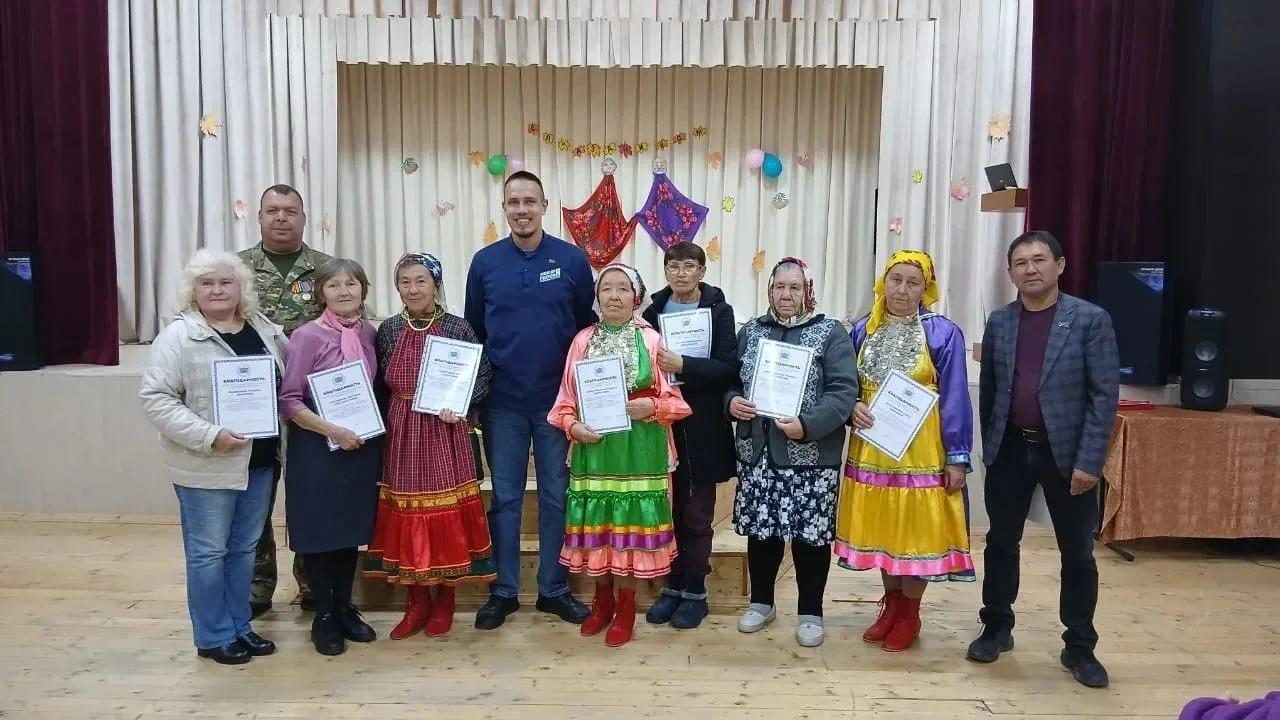 «серебряные» волонтеры Старого Куклюка Елабужского района