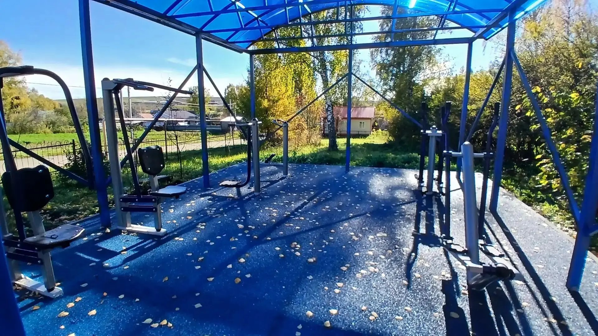 Лекарево авылында яңа спорт мәйданчыгы