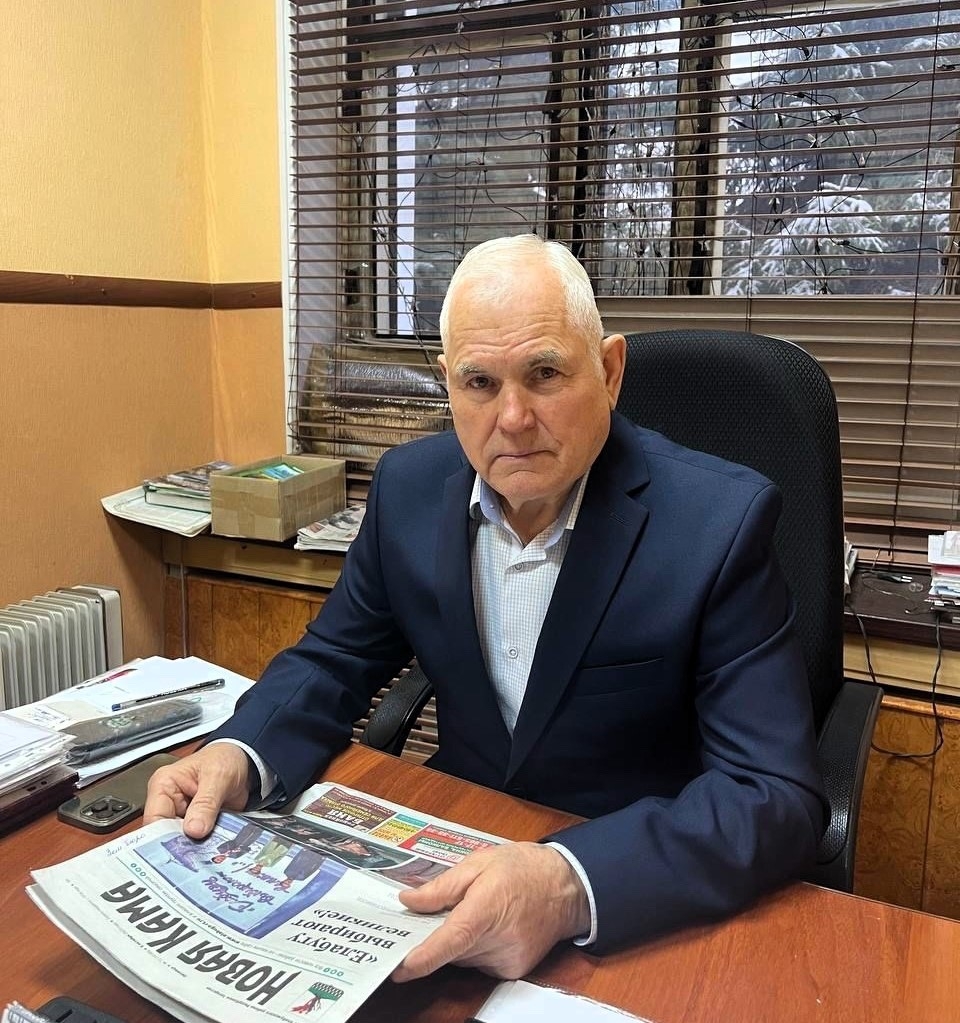 Алабуга районы Ветераннар советы рәисе Геннадий Баганов