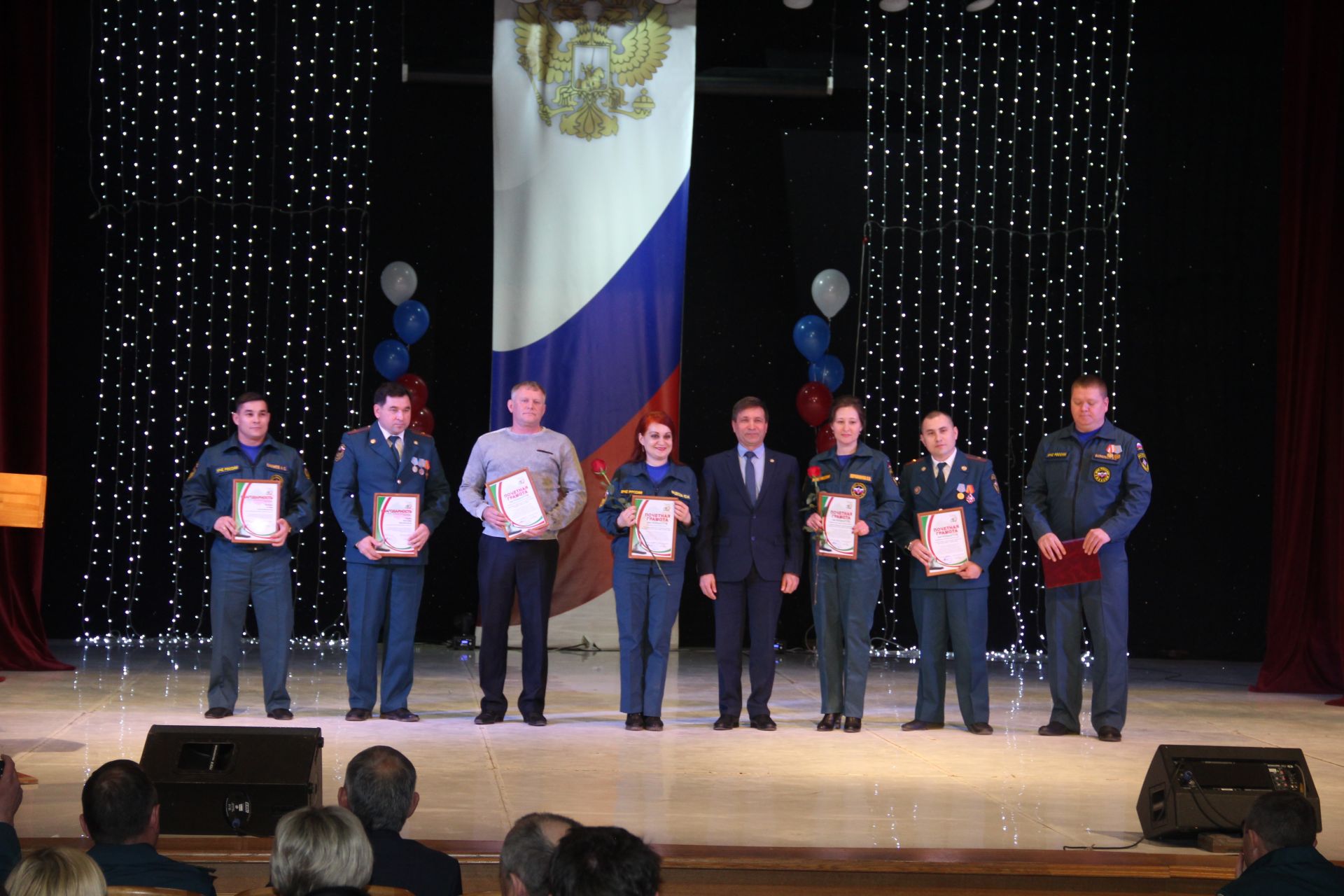 Елабужские пожарные отмечают свой профессиональный праздник