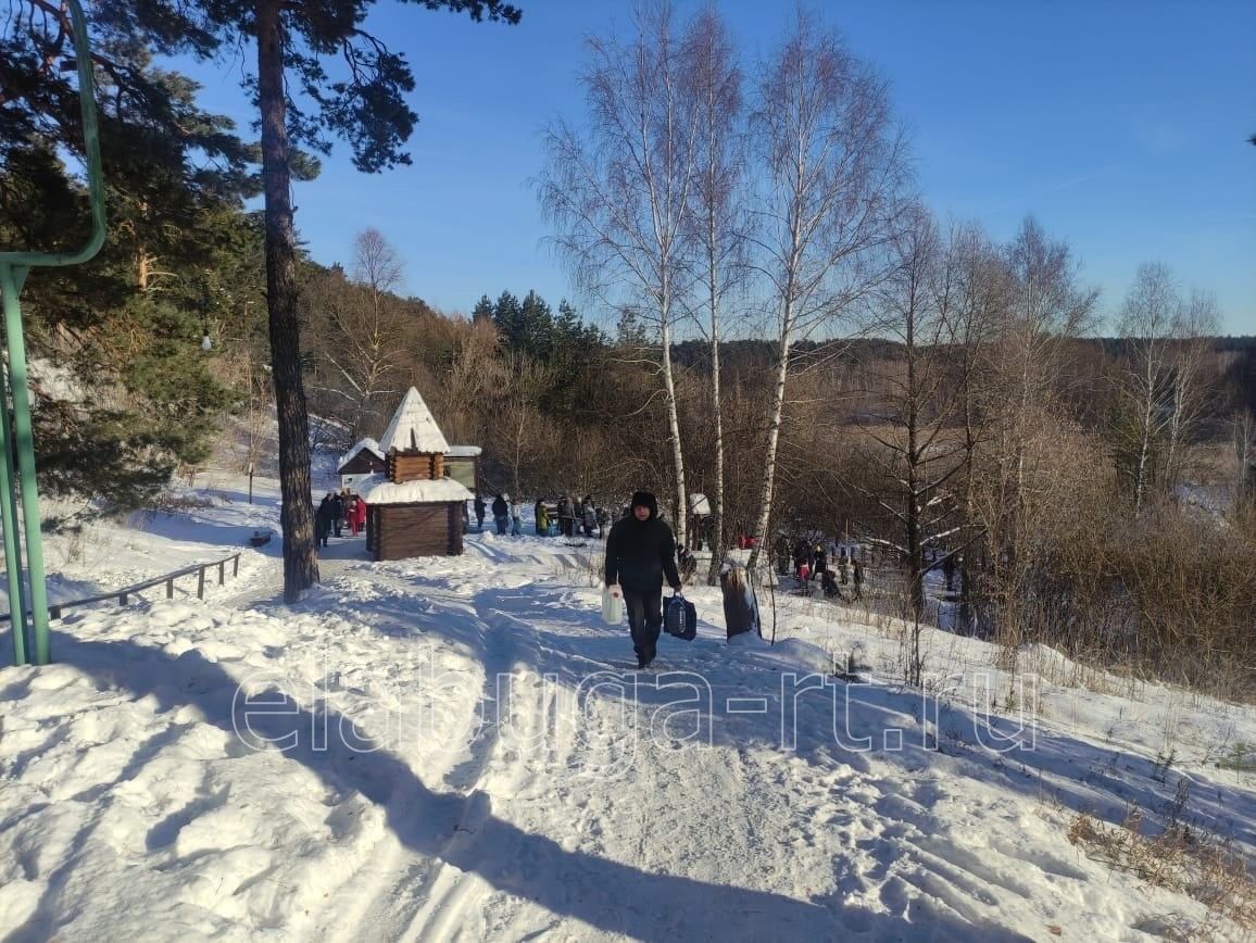 Елабужане празднуют Крещение Господне