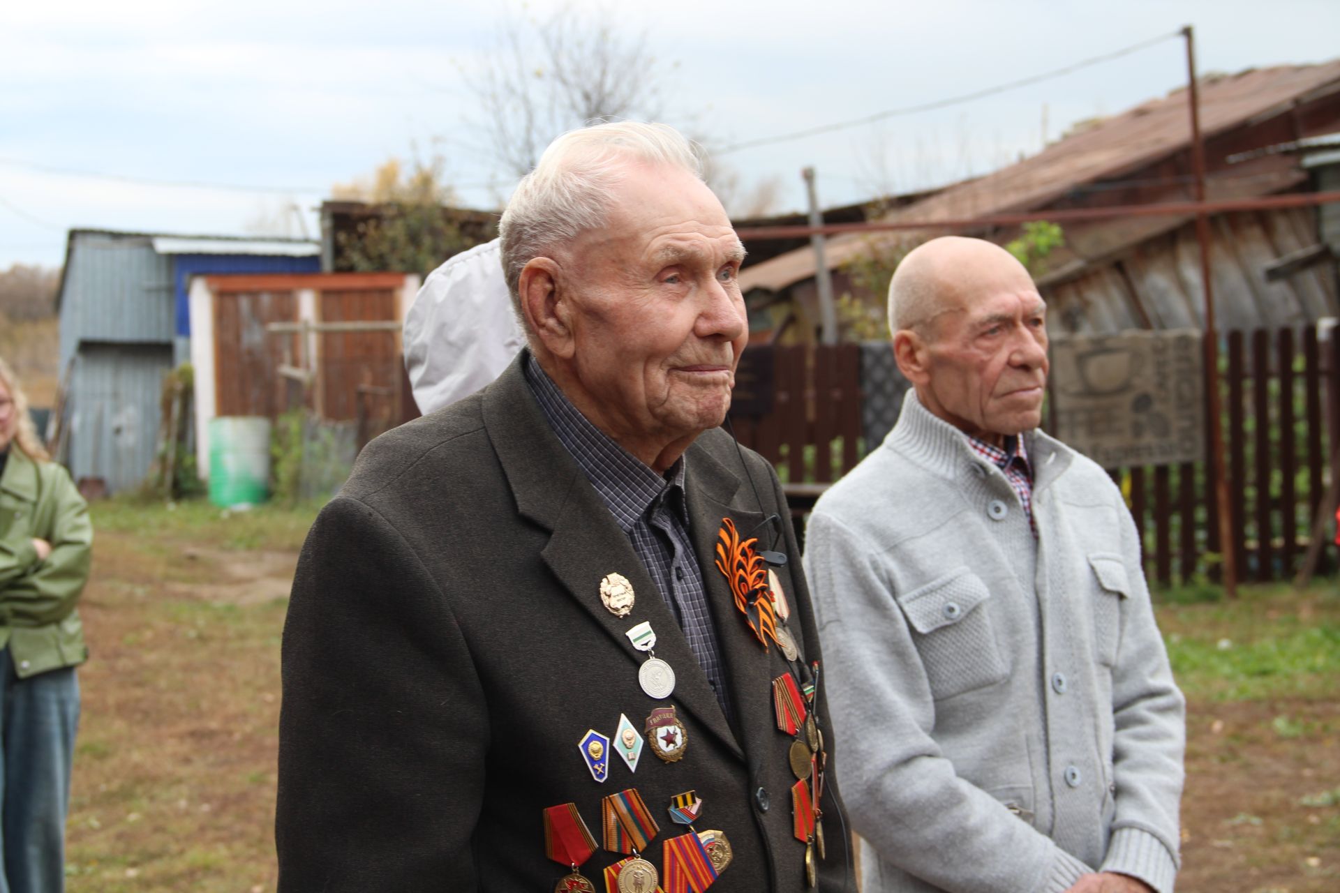 В Елабуге 95-летие отмечает ветеран войны Виктор Кусакин