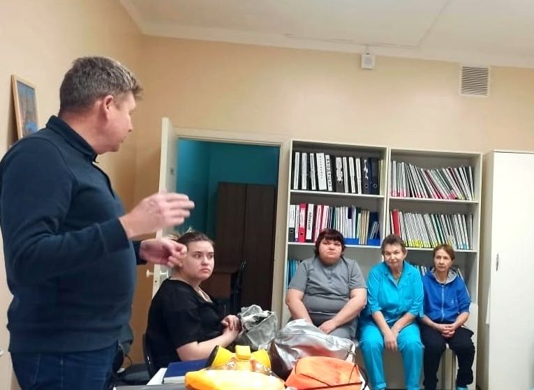 В Елабужском доме-интернате обучают пожарной безопасности
