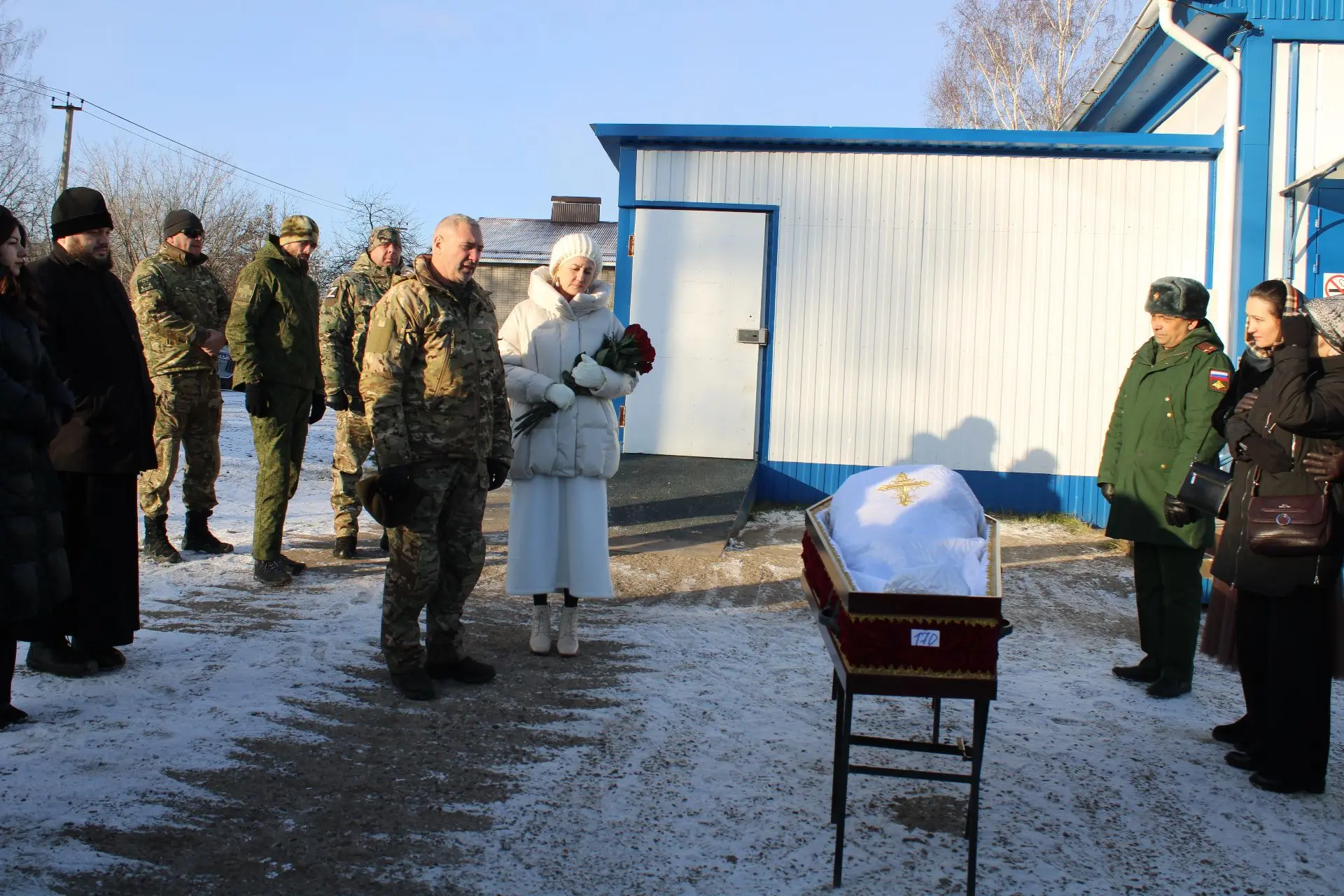 В Елабуге проводили в последний путь ветерана Великой Отечественной войны Кирилла Тимрякова