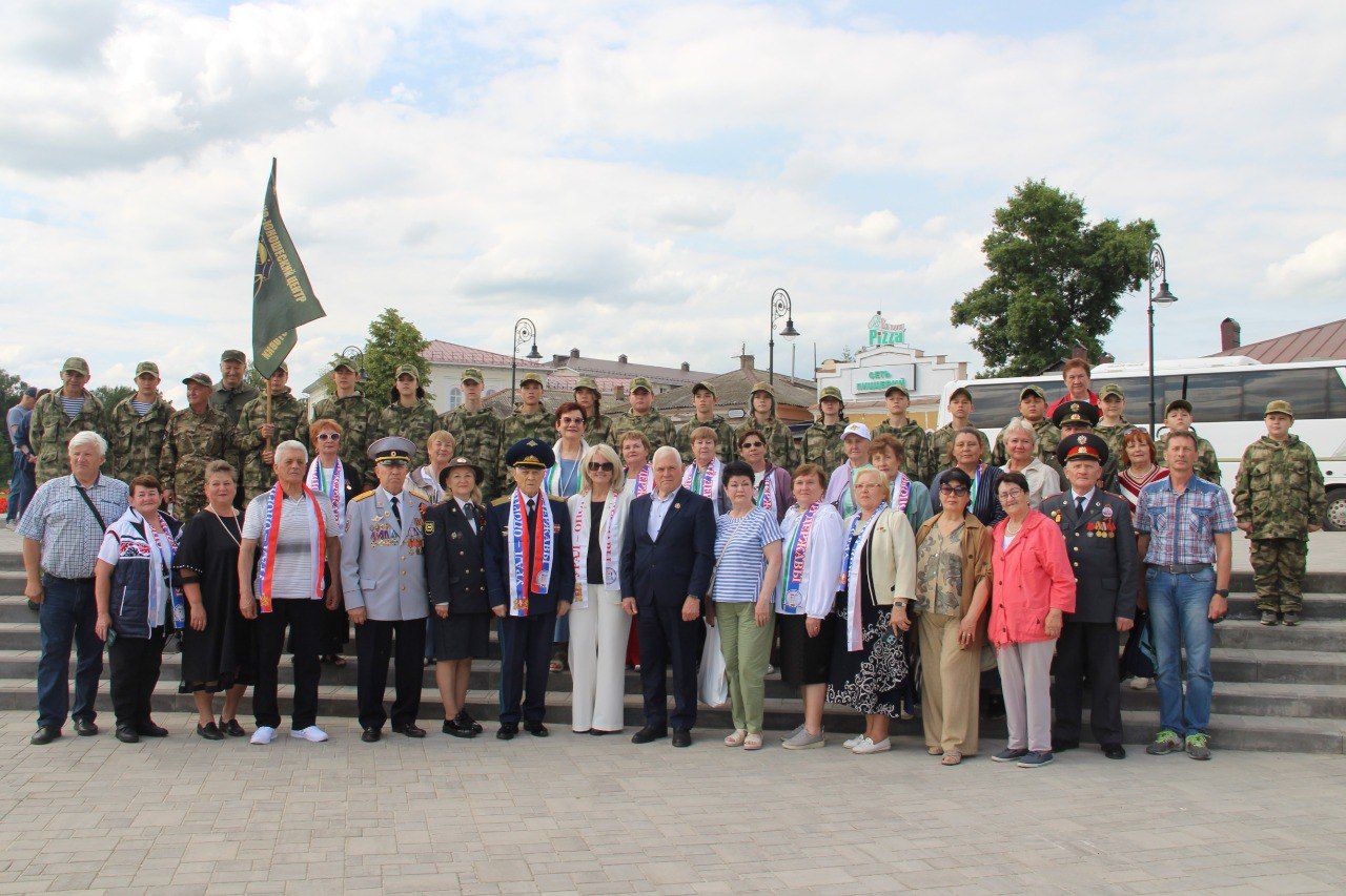 Эстафета поколений: как Елабуга встречала ветеранов Свердловской области