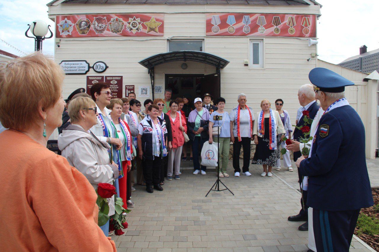 Эстафета поколений: как Елабуга встречала ветеранов Свердловской области