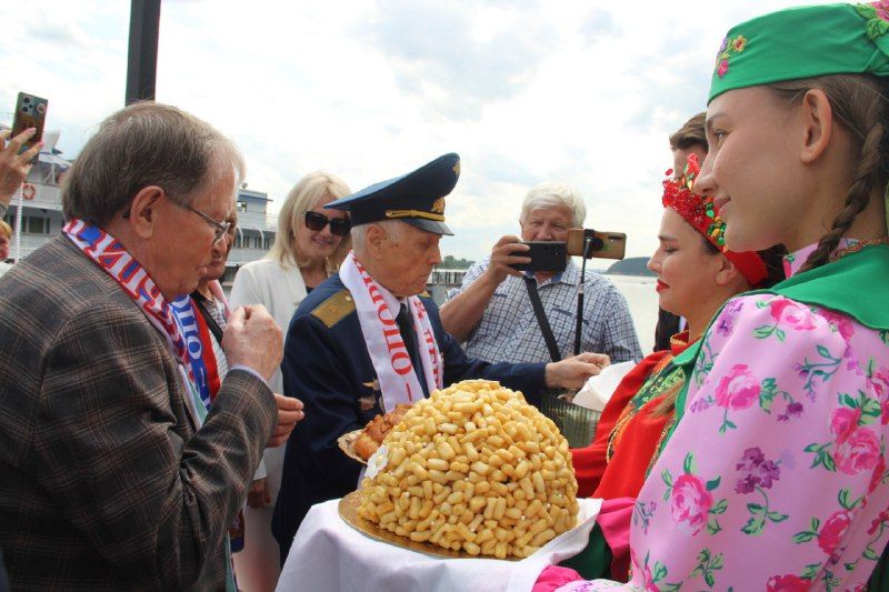 Эстафета поколений: как Елабуга встречала ветеранов Свердловской области